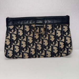 1970’s Christian Dior Trotter Mini Accessory Pouch/ Clutch Bag